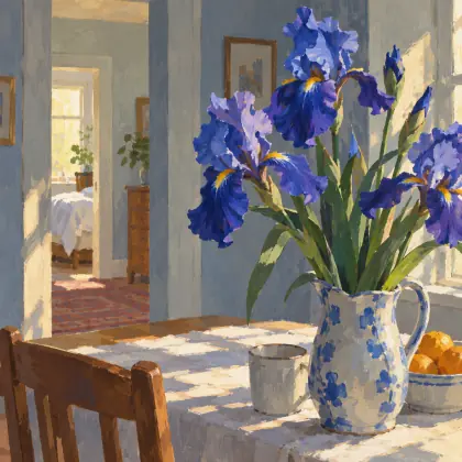 Iris - poem by - William Carlos Williams
