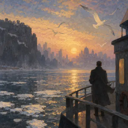 January Morning - poem by - William Carlos Williams