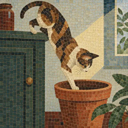Poem (as the Cat) - poem by - William Carlos Williams