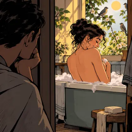 Portrait of a Woman at Her Bath - poem by - William Carlos Williams