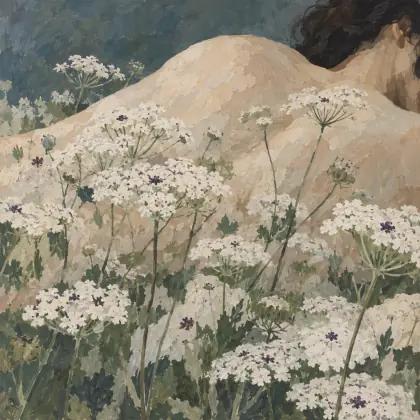 Queen-anne's-lace - poem by - William Carlos Williams