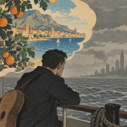 Sicilian Emigrant’s Song - poem by - William Carlos Williams