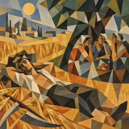 The Corn Harvest - poem by - William Carlos Williams