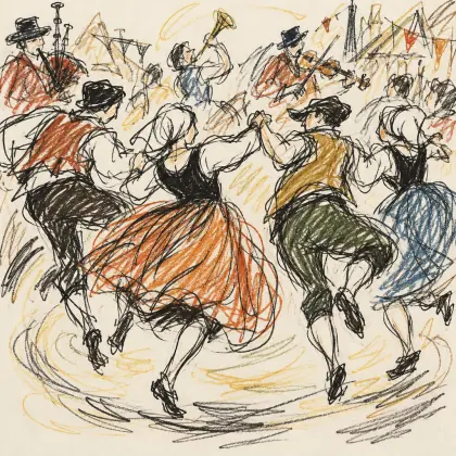 The Dance - poem by - William Carlos Williams