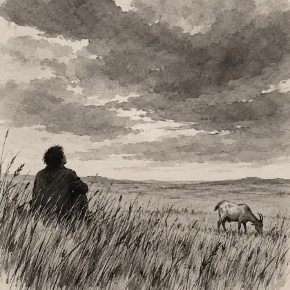 The Desolate Field - poem by - William Carlos Williams