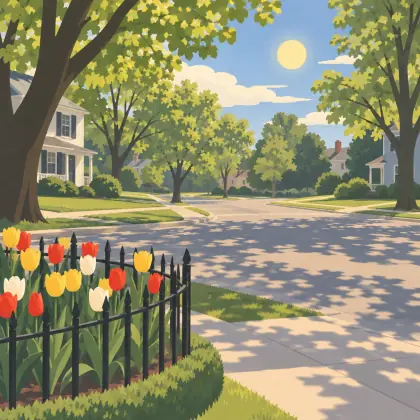 The Tulip Bed - poem by - William Carlos Williams