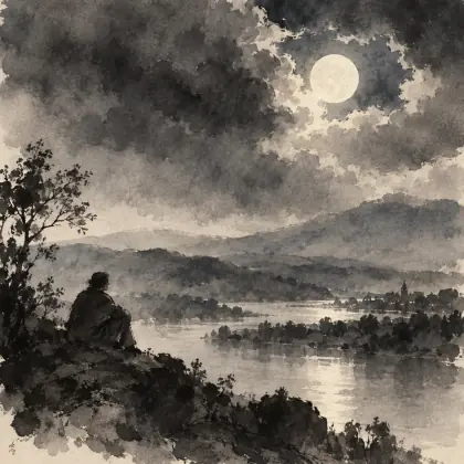 A Night Thought - poem by - William Wordsworth