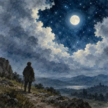 A Night-piece - poem by - William Wordsworth