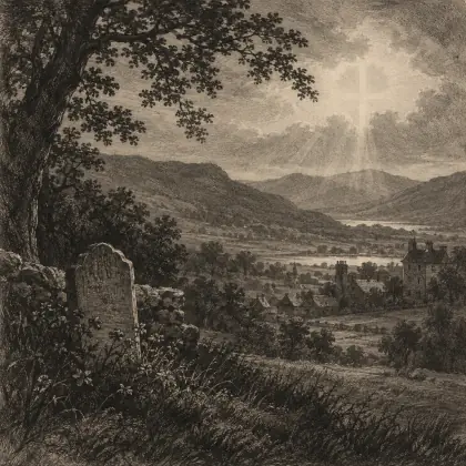 By the Side of the Grave Some Years After - poem by - William Wordsworth
