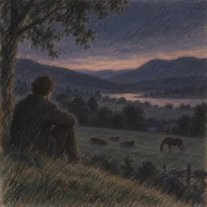 Calm Is All Nature as a Resting Wheel - poem by - William Wordsworth