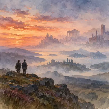 Composed After a Journey Across the Hambleton Hills - poem by - William Wordsworth