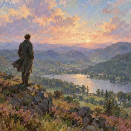 Departure from the Vale of Grasmere - poem by - William Wordsworth