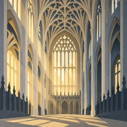Inside of King's College Chapel, Cambridge - poem by - William Wordsworth