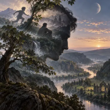 Lines Composed a Few Miles Above Tintern Abbey - poem by - William Wordsworth