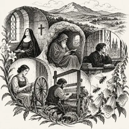 Nuns Fret Not at Their Convent's Narrow Room - poem by - William Wordsworth