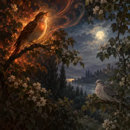 O Nightingale! Thou Surely Art - poem by - William Wordsworth