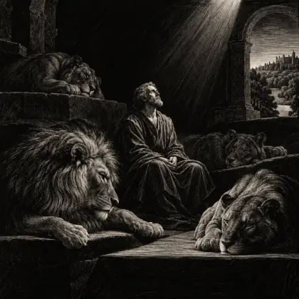 Picture of Daniel in the Lion's Den at Hamilton Palace - poem by - William Wordsworth