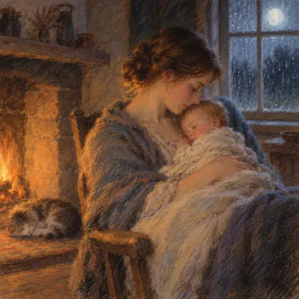 The Cottager to Her Infant - poem by - William Wordsworth