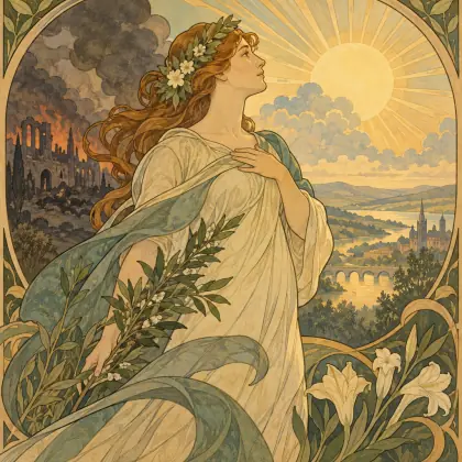 The Morning of the Day Appointed for a General Thanksgiving - poem by - William Wordsworth