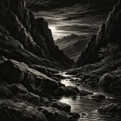 The Narrow Glen - poem by - William Wordsworth