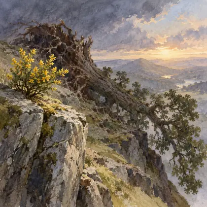 The Oak and the Broom - poem by - William Wordsworth