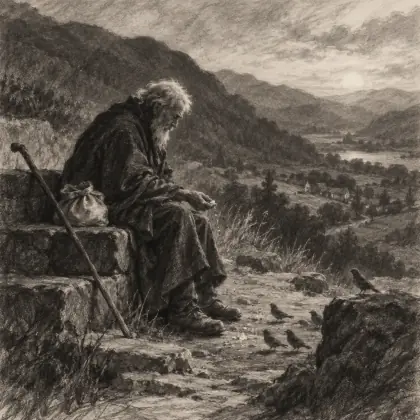 The Old Cumberland Beggar - poem by - William Wordsworth