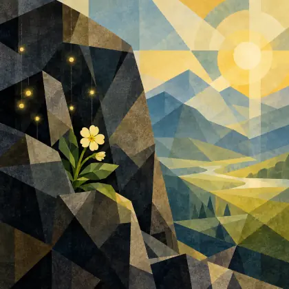 The Primrose of the Rock - poem by - William Wordsworth