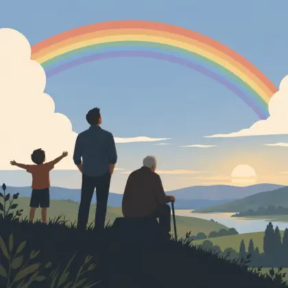 The Rainbow - poem by - William Wordsworth