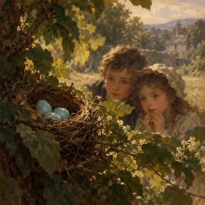 The Sparrow's Nest - poem by - William Wordsworth