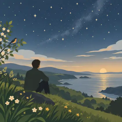 The Stars Are Mansions Built by Nature's Hand - poem by - William Wordsworth