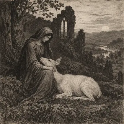 The White Doe of Rylstone 7 - poem by - William Wordsworth