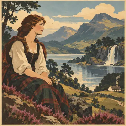 To a Highland Girl - poem by - William Wordsworth
