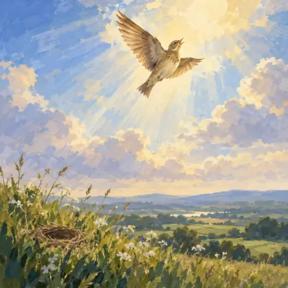 To a Skylark 2 - poem by - William Wordsworth