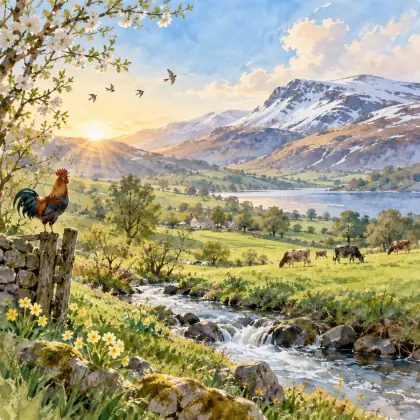 Written in March - poem by - William Wordsworth