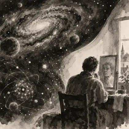 After Reading a Child's Guide to Modern Physics - poem by - Wystan Hugh Auden