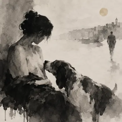 A Dog After Love - poem by - Yehuda Amichai