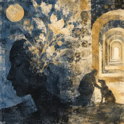 Near the Wall of a House - poem by - Yehuda Amichai